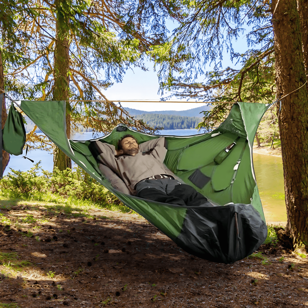 Hammock Hamac De Camping Hamac Portable De Survie Hamac En Nylon De