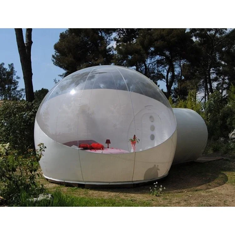 Tente gonflable bulle avec couloir - Tente Aventure
