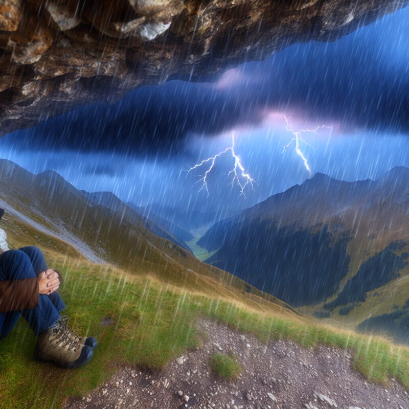 Comment rester en sécurité lors d'un orage en montagne ?