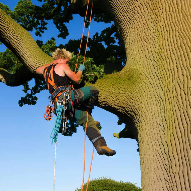 Techniques pour grimper aux arbres en toute sécurité.