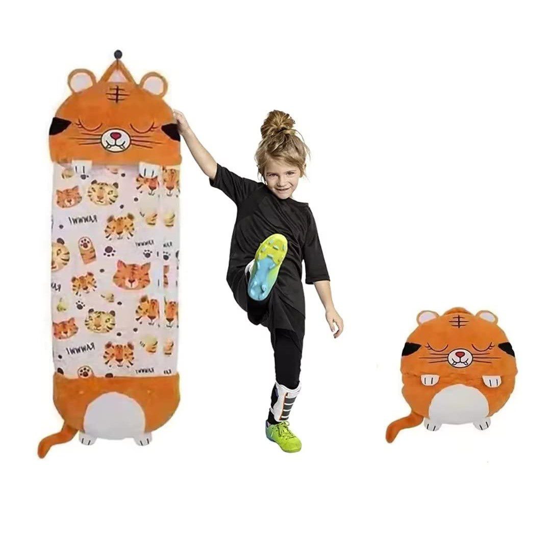 Sac De Couchage Enfant Licorne Axolotl - Chaud Léger Imperméable Pour Camping Et Aventure