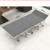 Lit De Camping Pliant Avec Coussin, Chaise Longue De Camping Extérieur