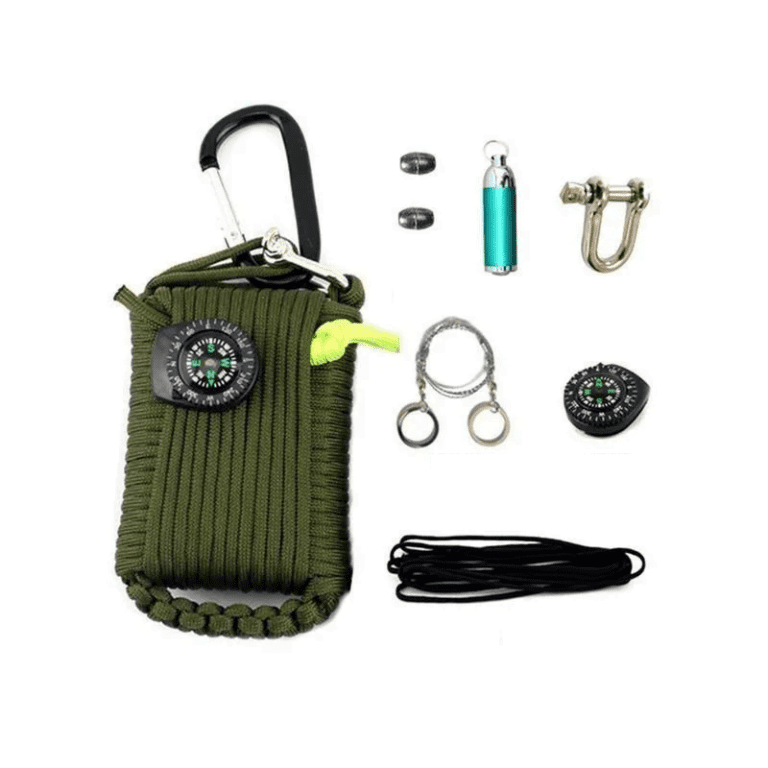 Kit De Survie ESEE – Boîte De Rangement En Métal Vert – Format Large – Neuf
