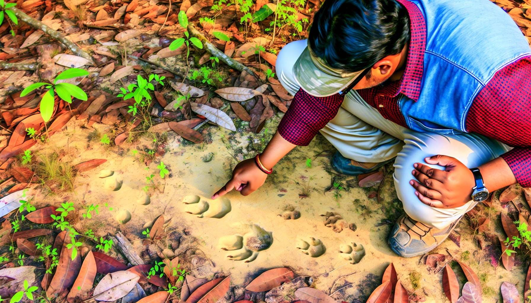 Comment identifier les traces d’animaux en forêt ?