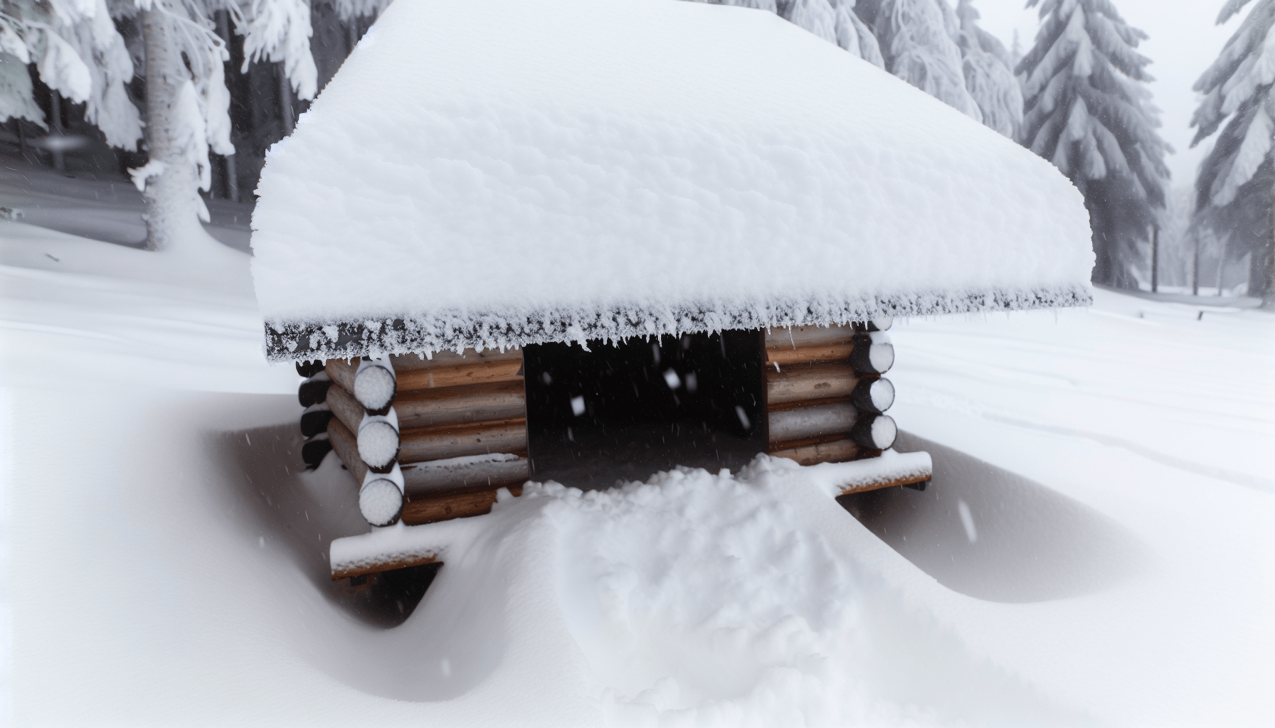 Astuces pour construire un abri résistant à la neige.