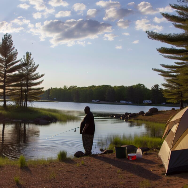 Comment choisir le meilleur endroit pour pêcher en camping ?