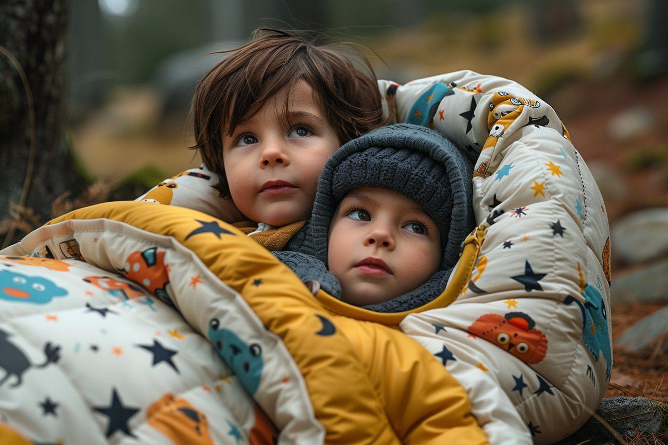 Sac de couchage enfant - Tente Aventure