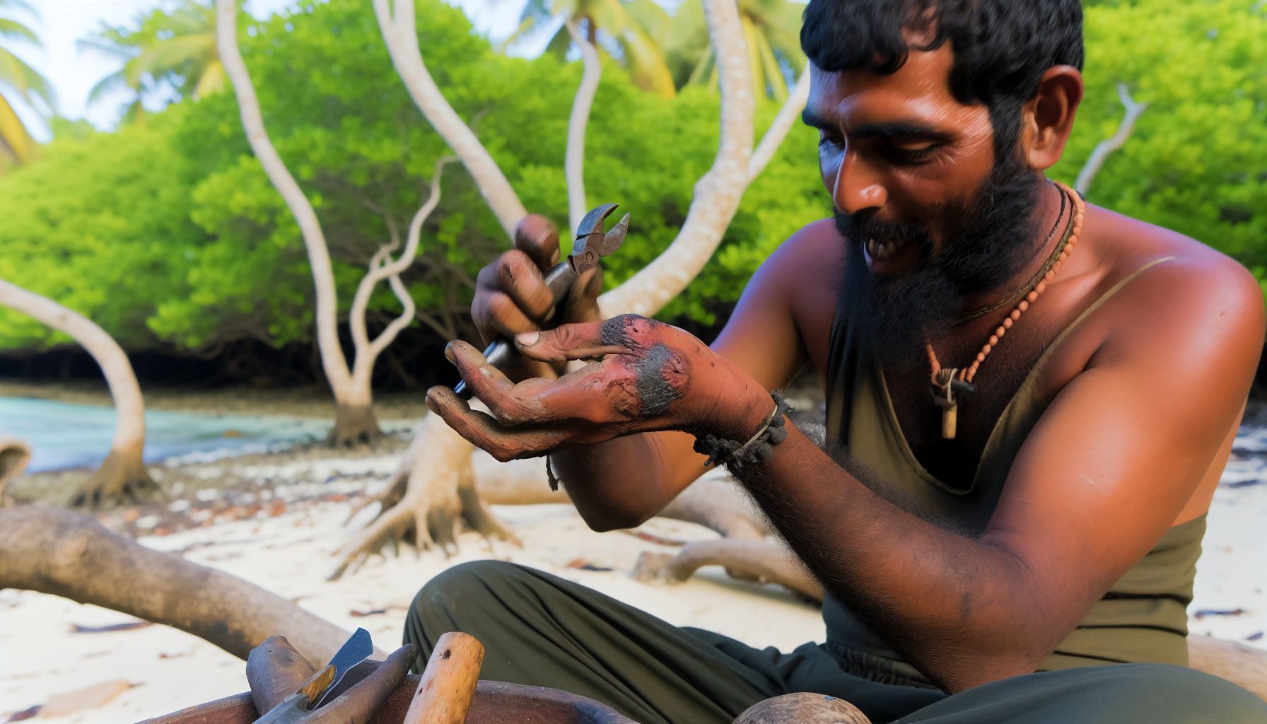 Comment fabriquer des outils de pêche en situation de survie ?